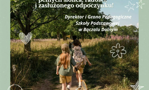 Zdjęcie do Życzymy wspaniałych Wakacji!