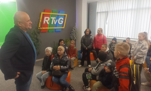 Spotkanie uczniów z redaktorem